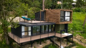 Conteneurs aménagés en habitation