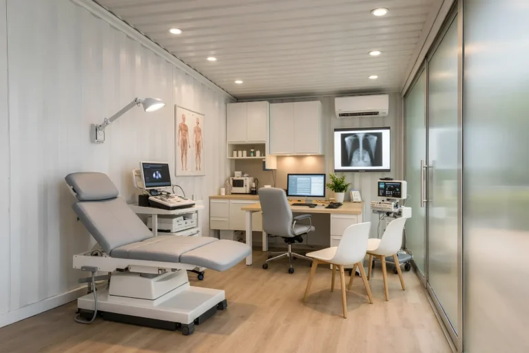Lutter contre les déserts médicaux dans le Tarn : Le cabinet de santé container livré clé en main