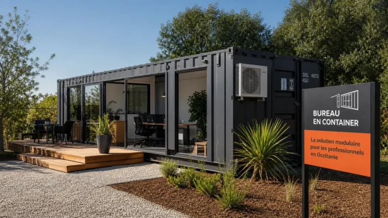 Bureau en container : la solution modulaire pour les professionnels en Occitanie